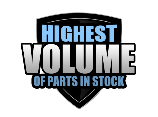 Highest Volume of Parts in STOCK