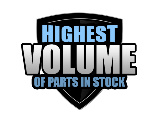 Highest Volume Of Parts In Stock